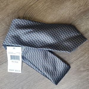 Perry Ellis Portfolio Charcoal Portage Neat‎ Tie